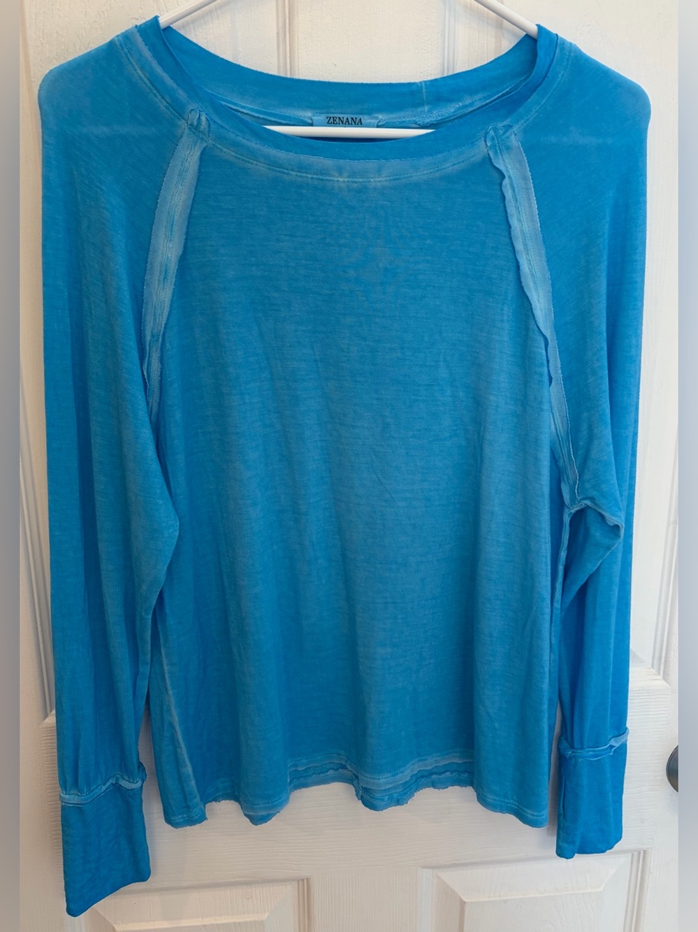 Long sleeve Zenana Top, Women’s Size Small (oversized) New